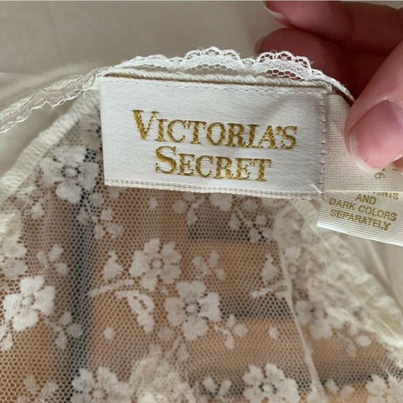 Vintage Victoria Secret Gold Label Maxi Slip Dress Small - Picture 4 of 8